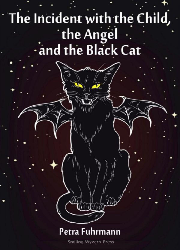 A little Christmas story with a black cat and an angel